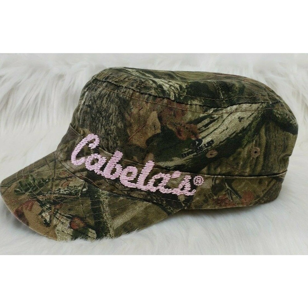 CABELA'S Green Camouflage Fitted Youth Cap Hat